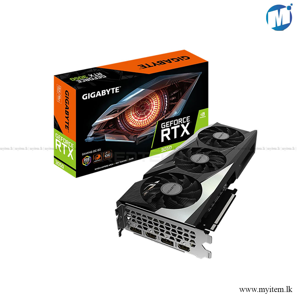 GIGABYTE RTX 3050 Gaming OC 8GB GDDR6 BRAND NEW VGA