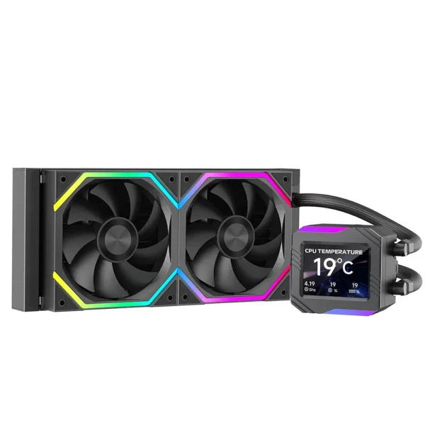 ASTROSHEL V2G 240 BLACK LIQUID COOLER ( 03 Years Warranty )
