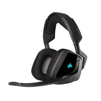 CORSAIR VOID ELITE RGB WIRELESS PREMIUM GAMING HEADSET WITH 7.1 SURROUND SOUND – CARBON