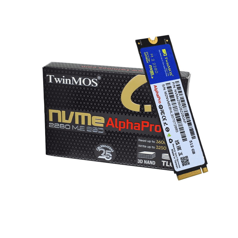 TWINMOS 512GB NVMe PCIe M.2