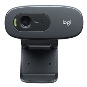 LOGITECH C270 HD WEBCAM, 720P VIDEO WITH NOISE REDUCING