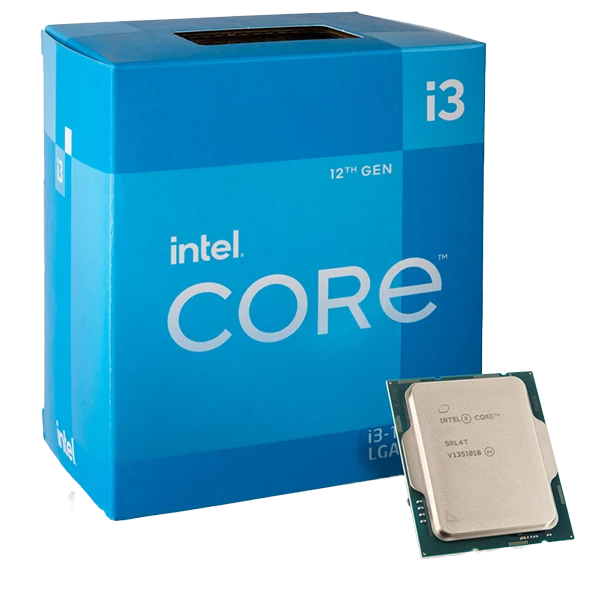 Intel I3-12100 Processor + MSI Pro MP251L E2 24.5″ 120Hz 1ms FHD Ultra Slim Frameless Monitor