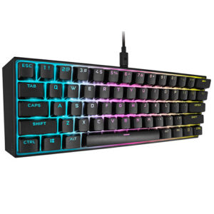 CORSAIR K65 RGB MINI CHERRY MX MECHANICAL GAMING KEYBOARD ( 1 YEAR WARRANTY )
