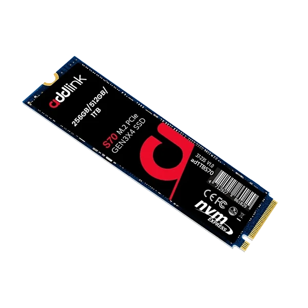ADDLINK S70 LITE SSD NVME PCIE GEN3X4 M.2 256GB