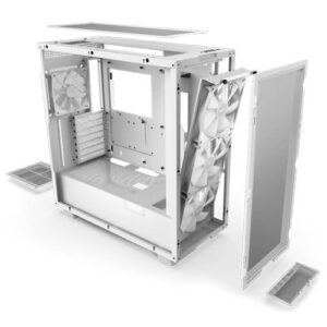 NZXT H7  Flow RGB Edition ATX Mid Tower White Case (2 Years Warranty)