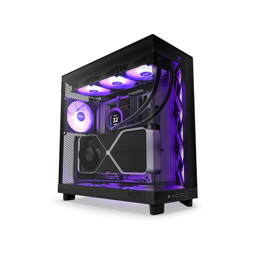 NZXT H6 FLOW RGB BLACK CASE