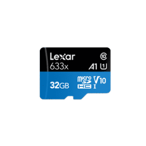 Lexar® High-Performance 633x microSDHC™/microSDXC™ UHS-I Cards