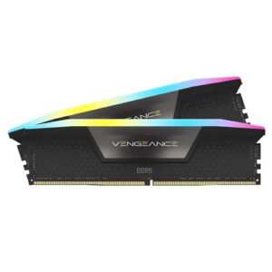 Corsair Vengeance RGB 32GB (2X16) DDR5 DRAM 6000MHz Amd Expo & Intel XMP Memory (10 Years Warranty)