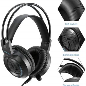 Jedel V2000 (GH-39) Headset 7.1 Channel 3.5mm GAMING HEADSET