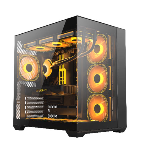 Raidmax Infinita i610 RGB Dual Chamber Mid-Tower Gaming Case