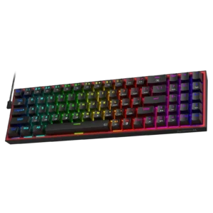 Redragon K628 Pollux Wired RGB Mechanical Gaming Keyboard ( 1 yaer warranty )