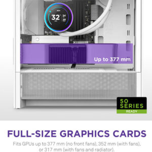 NZXT H3 Flow Edition (2025) ATX Mid Tower White Case (2 Years Warranty)
