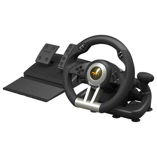 PXN V3 Pro Black Racing Steering Wheel