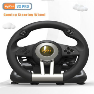 PXN V3 Pro Black Racing Steering Wheel