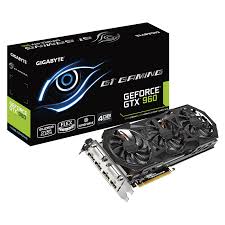 GTX 960 4GB GIGABYTE G1 GAMING VGA CARD (USED)