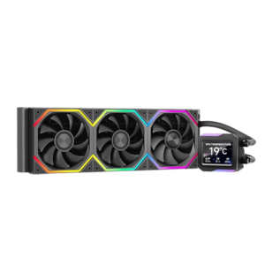 ASTROSHELL V2G 360 ARGB WATER COOLING CPU COOLER 2000RPM | Customizable LCD Digital Display Screen