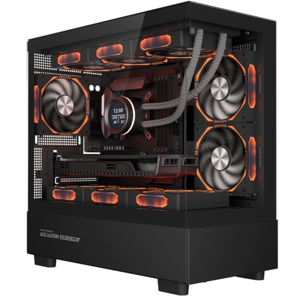 WJ COOLMAN F61 DUPLEX PRO FULL TEMPERD GAMING CASING
