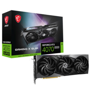 MSI GEFORCE RTX 4070 SUPER GAMING X 12GB GDDR6X SLIM GRAPHICS CARD ( 3 YEARS WARRANTY )