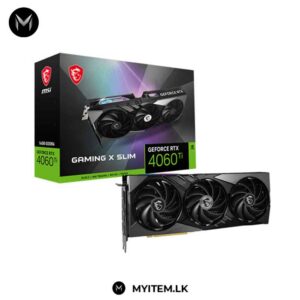 MSI GeForce RTX 4060 Ti Gaming X 16GB GDDR6X SLIM Graphics Card(3 YEARS WARRANTY)