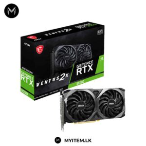 MSI GeForce RTX 3050 VENTUS 2X XS 8GB OC Graphics Card (3 YEARS WARRANTY)