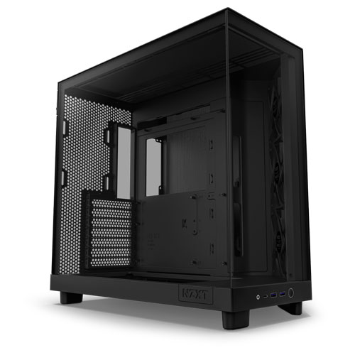NZXT H6 FLOW EDITION ATX MID TOWER BLACK CASE