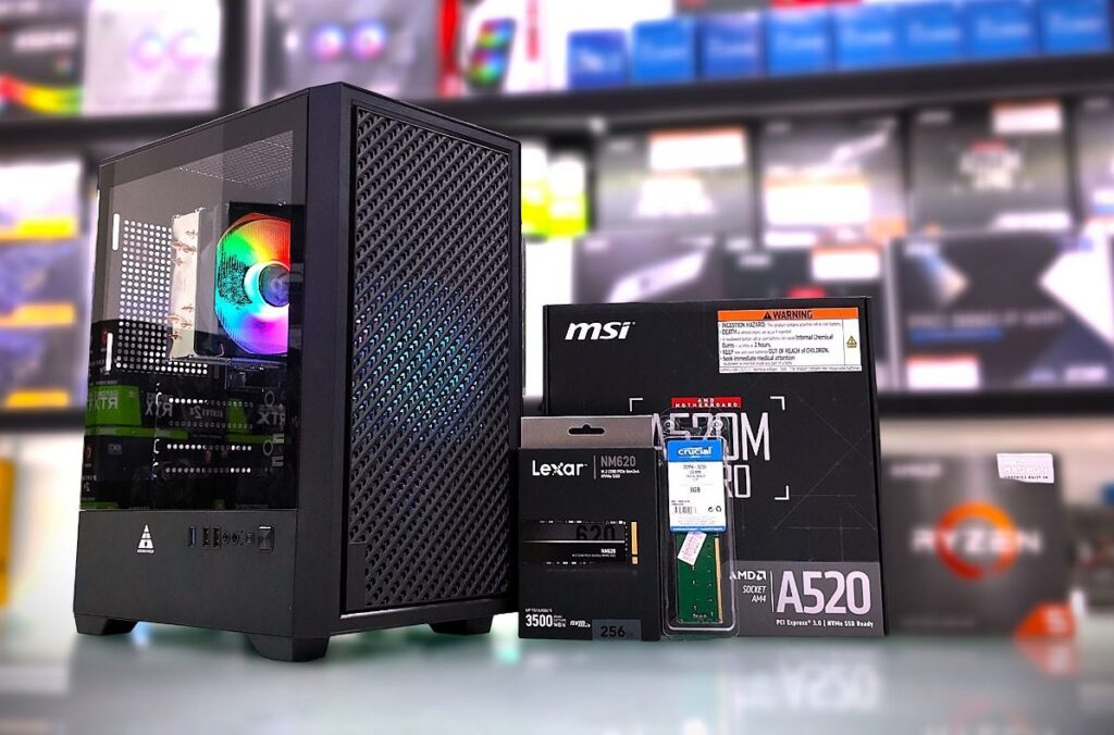 AMD Ryzen 5 3400G 8GB DDR4 256GB