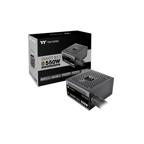 THERMALTAKE SMART BX3 550w 80 PLUS BRONZE POWER SUPPLY ( 05 Years Warranty )