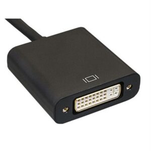 DisplayPort Male to DVI-D Female Adapter Cable with Latches 6.3″