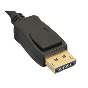 DisplayPort Male to DVI-D Female Adapter Cable with Latches 6.3″