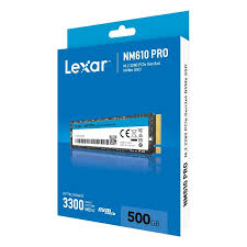 Lexar NM610 PRO M.2 2280 500GB NVMe SSD