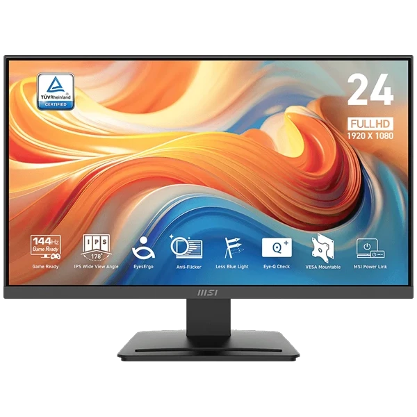 MSI Pro MP243L E14 24″ Inch 144Hz 1ms FHD IPS Productivity Monitor NEW