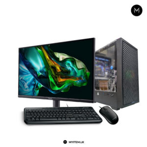 AMD Ryzen 5 5600G PC + MSI Pro MP251L E2 24.5" 120Hz 1ms FHD Ultra Slim Frameless Monitor