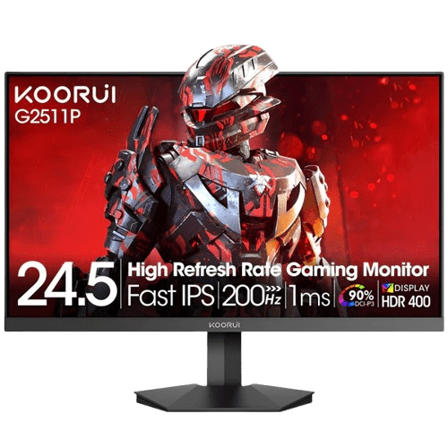 KOORUI G2511P 25INCH IPS FHD 200HZ GAMING MONITOR