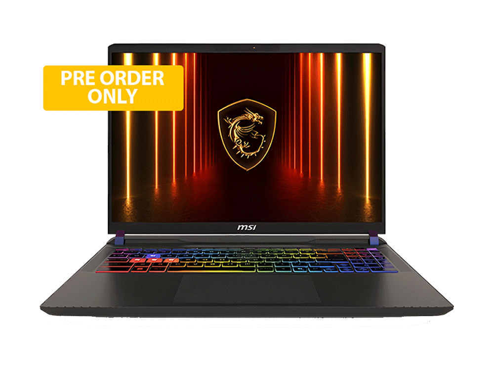 MSI Vector 16 HX AI A8WHG 037LK Laptop | AMD Ryzen 9 8940HX | RTX 5070TI 12GB | 16GB DDR5 | 1TB NVMe SSD GEN4 | 16 Inch (2560 X 1600) QHD + 240 Hz IPS Display | Windows 11 Home ( 2 YEARS WARRANTY )
