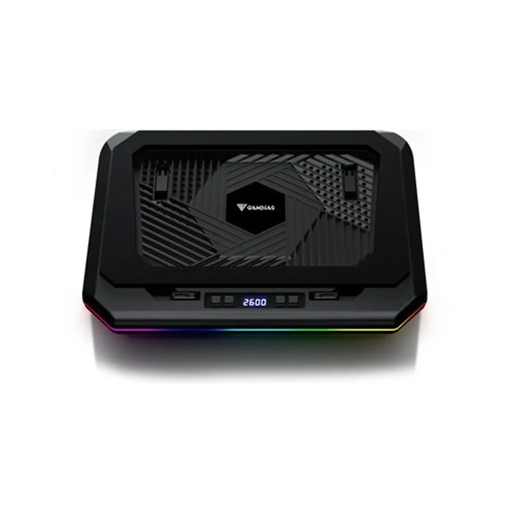 Gamdias AETHER P1 Pro RGB Laptop Cooling Pad (1 Year Warranty)