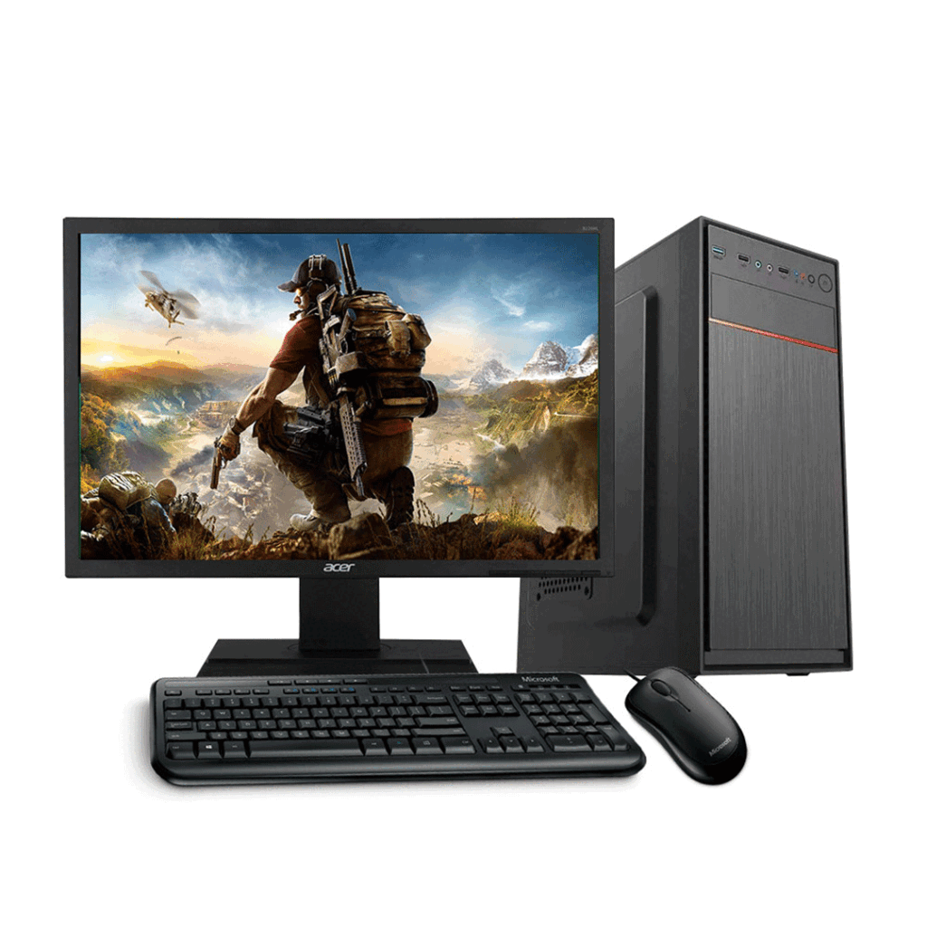 Intel Core i5 12400 PC + MSI Pro MP251L E2 24.5″ 120Hz 1ms FHD Ultra Slim Frameless Monitor