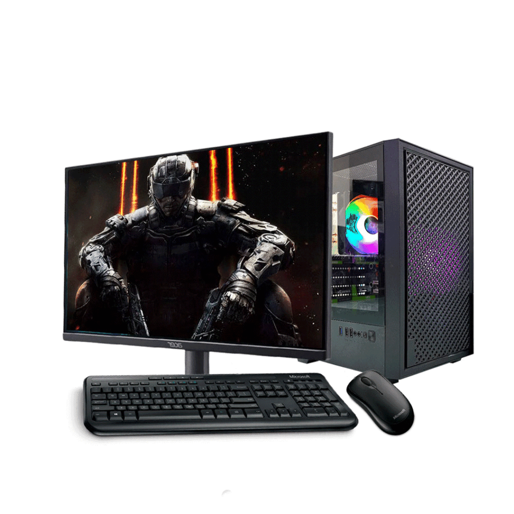Brand New Intel I3-12100 +MSI Pro MP251L E2 24.5″ 120Hz 1ms FHD Ultra Slim Frameless Monitor Computer Full Set