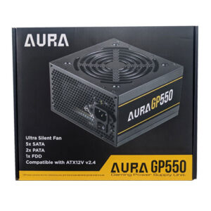 Gamdias Aura GP550 – 550 WATT Power Supply ( 2 YEAR WARRANTY )