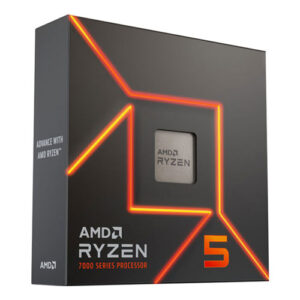 AMD Ryzen 5 7600X (6 Cores, 12 Threads) Up To 5.3 GHz Desktop Processor ( 3 YEARS WARRANTY) -WITHOUT BOX/FAN