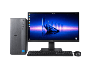 DELL PRO TOWER ESSENTIAL QVT 1260 CORE i5 14th GEN with 22″ Monitor Full Set